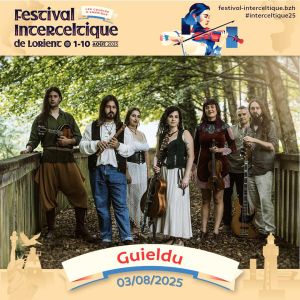 Guieldu en el Festival Intercéltico de Lorient 2025