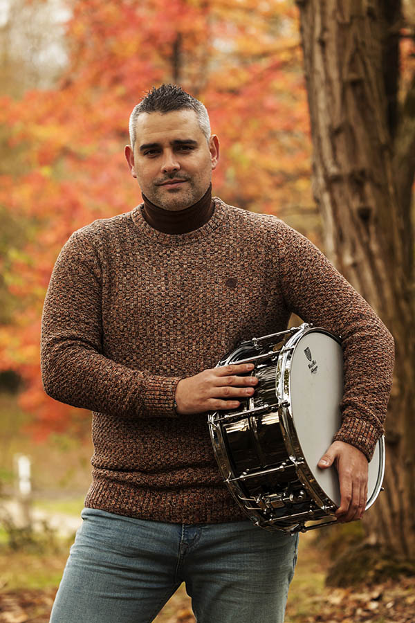 Rubén, baterista de Guieldu