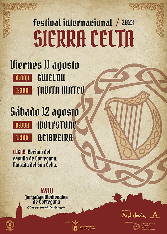 Guieldu y Wolfstone en el Festival Sierra Celta